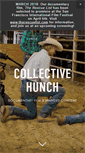 Mobile Screenshot of collectivehunch.com